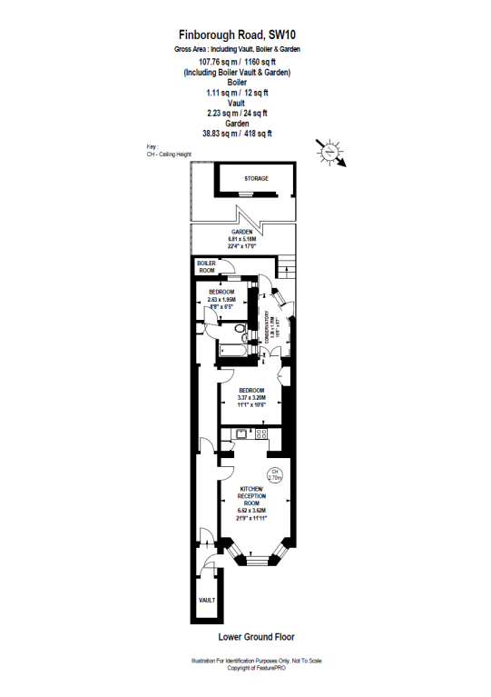 Квартира в Лондоне, Великобритания, 69 м² - фото 13