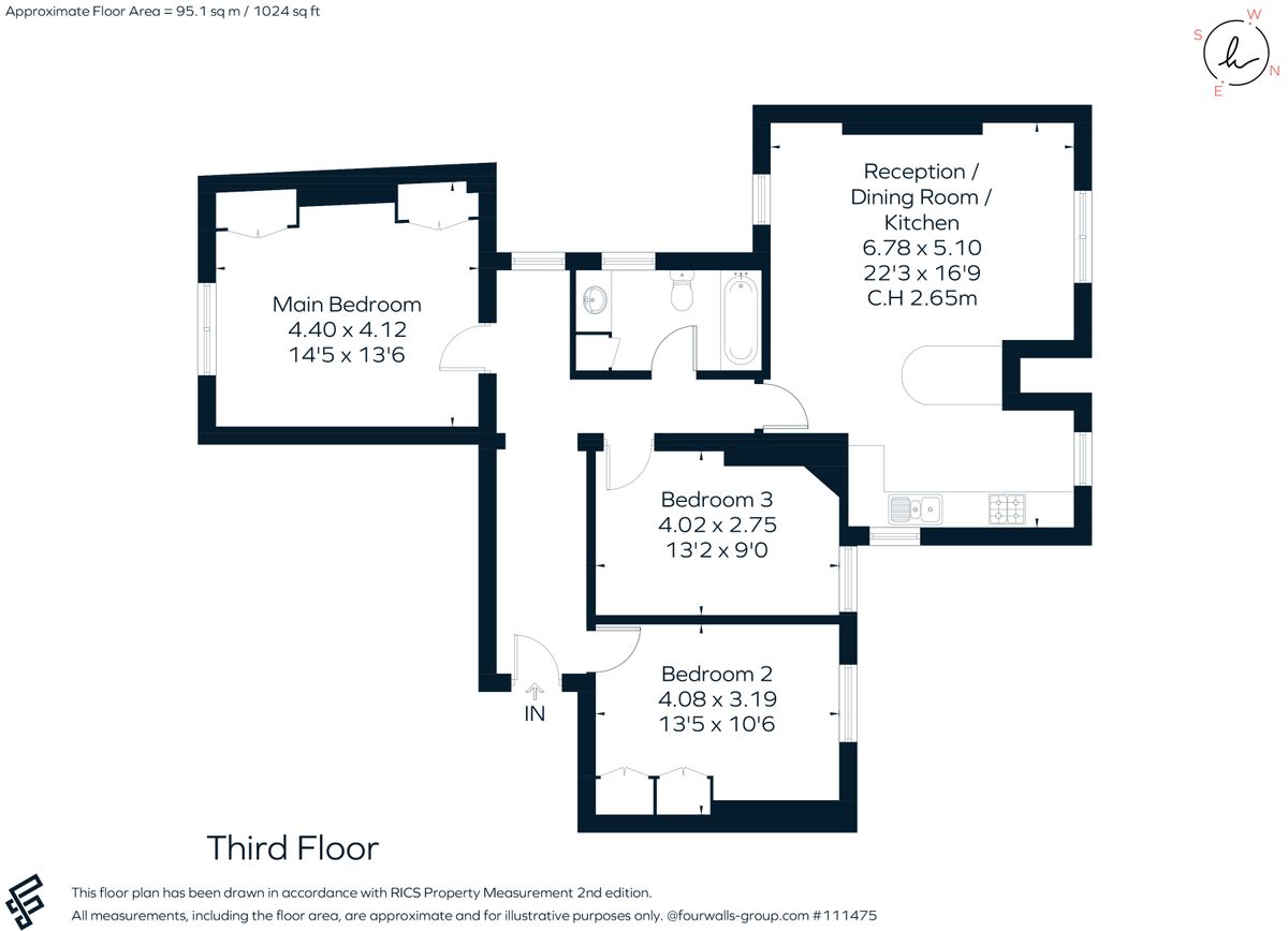 Квартира в Лондоне, Великобритания, 95 м² - фото 16