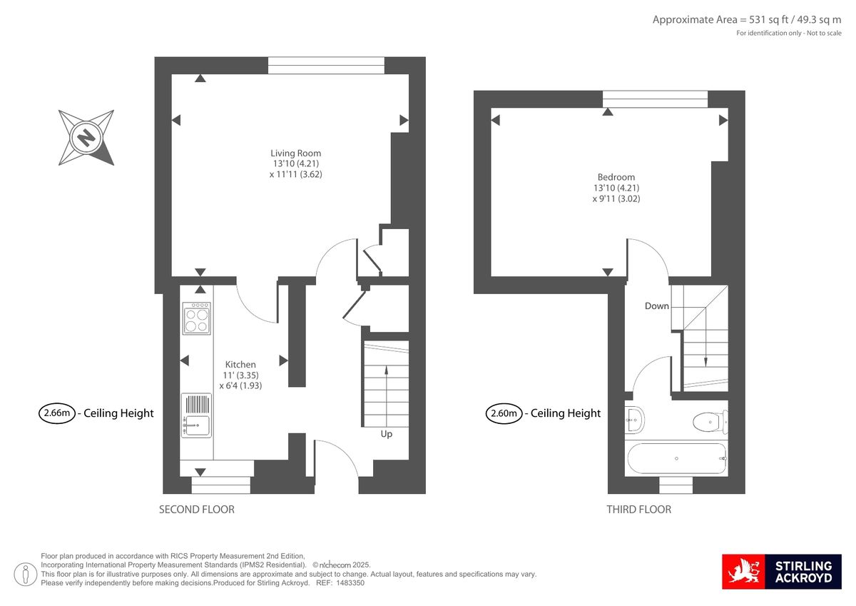 Квартира в Лондоне, Великобритания, 49 м² - фото 17