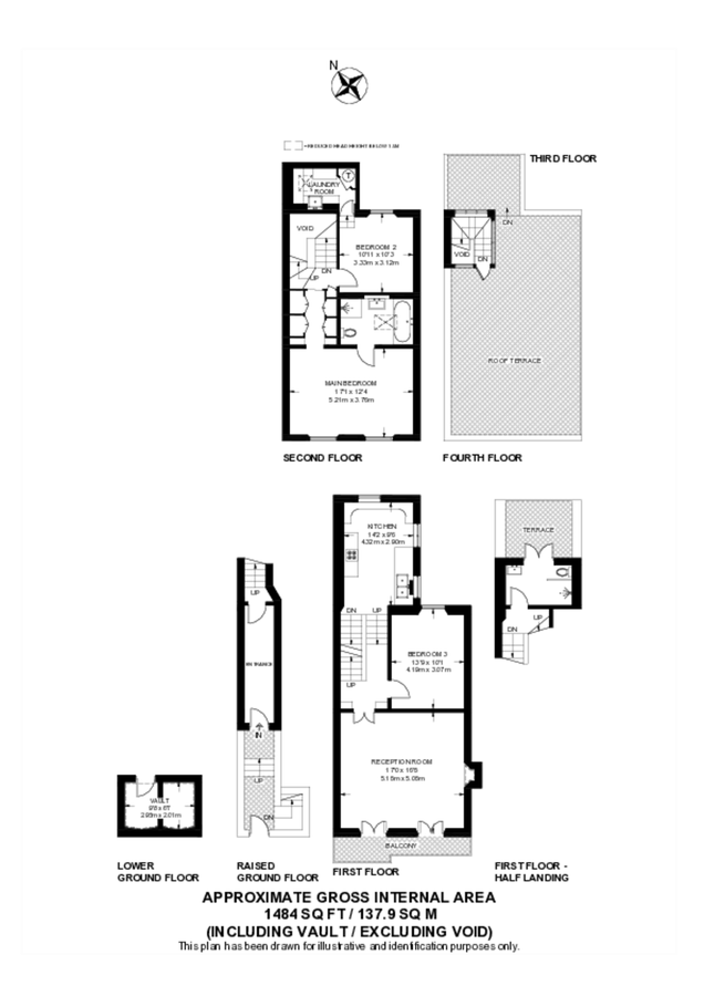 Квартира в Лондоне, Великобритания, 138 м² - фото 19