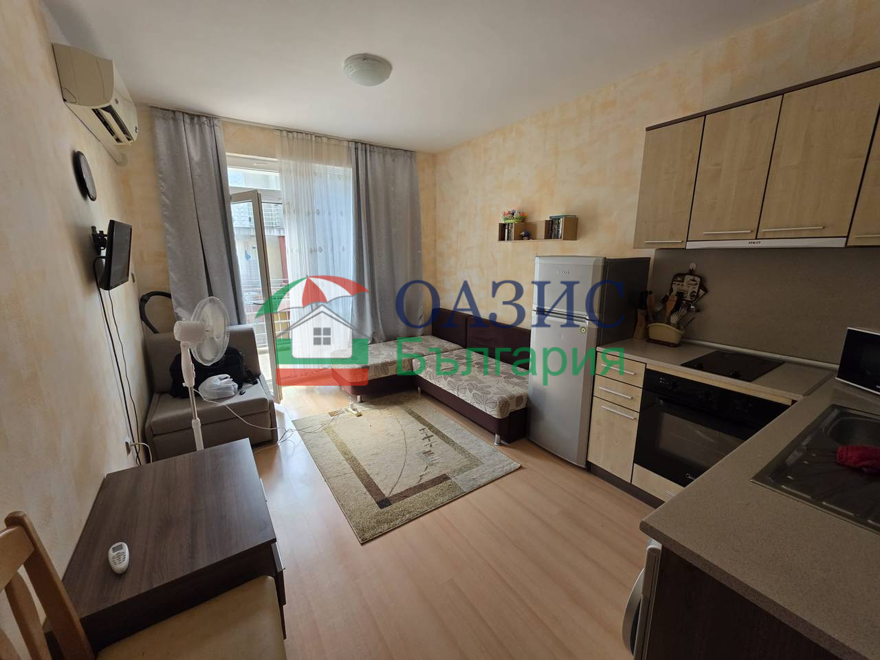 Апартаменты на Солнечном берегу, Болгария, 31 м² - фото 1