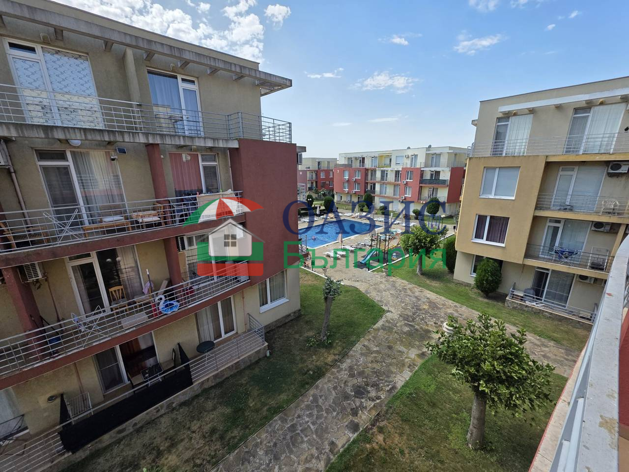 Апартаменты на Солнечном берегу, Болгария, 31 м² - фото 8