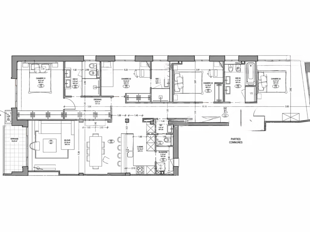 Квартира в Монте Карло, Монако, 195 м² - фото 19
