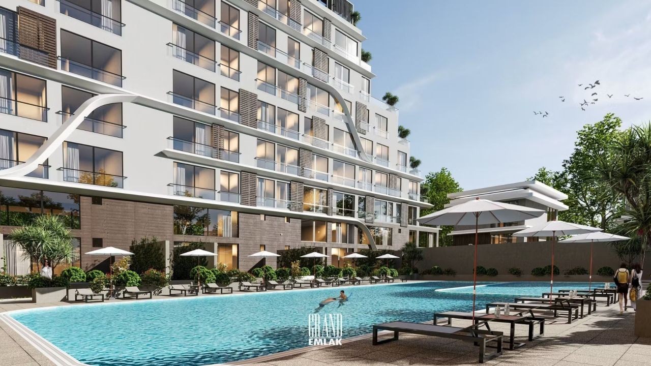 Квартира в Анталии, Турция, 42 м² - фото 4