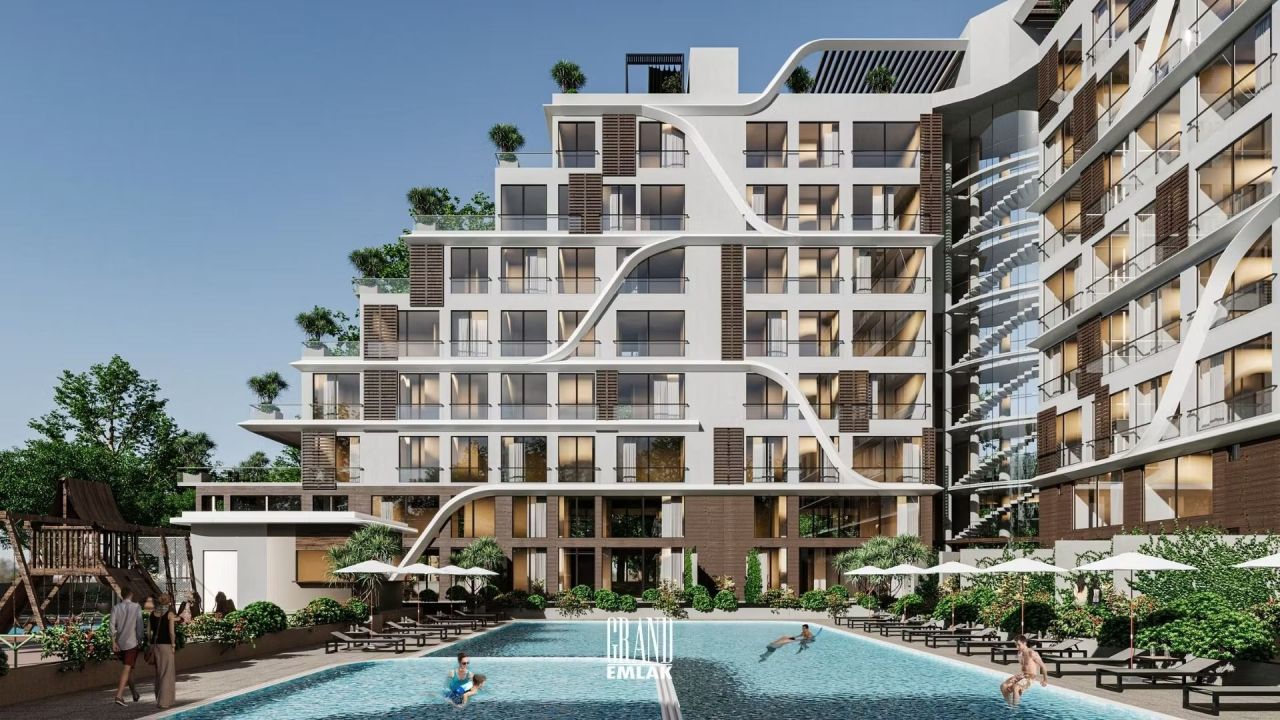 Квартира в Анталии, Турция, 42 м² - фото 6