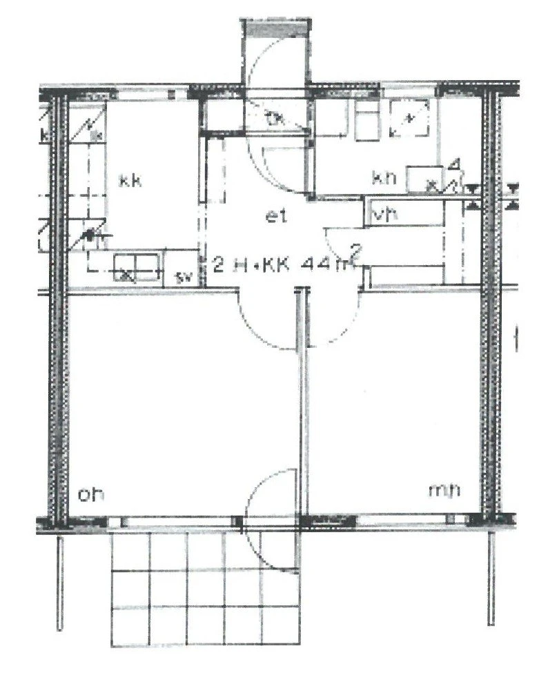Таунхаус в Лиекса, Финляндия, 44 м² - фото 2