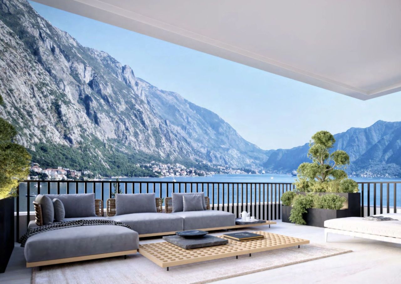 Stylish studio apartment with sea view in Orahovac 10