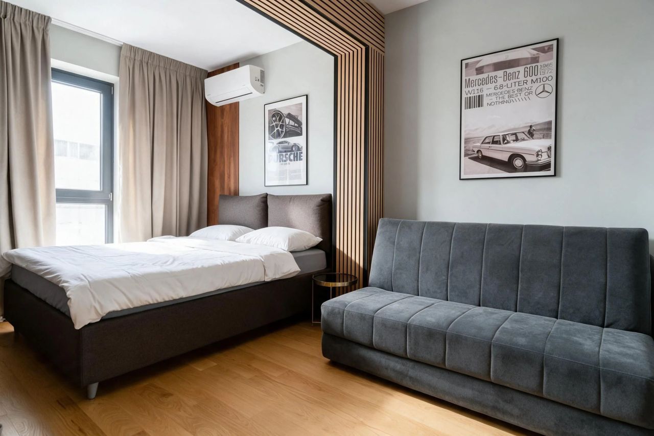 One-Bedroom Apartment 52m², Designer Renovation, Budva 10