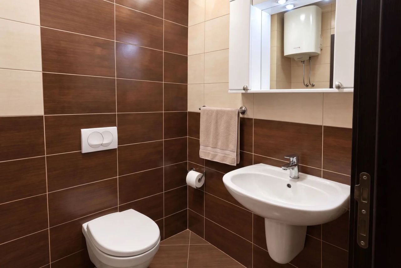 1-bedroom apartment, 42 m², new building, green park view — Budva 7