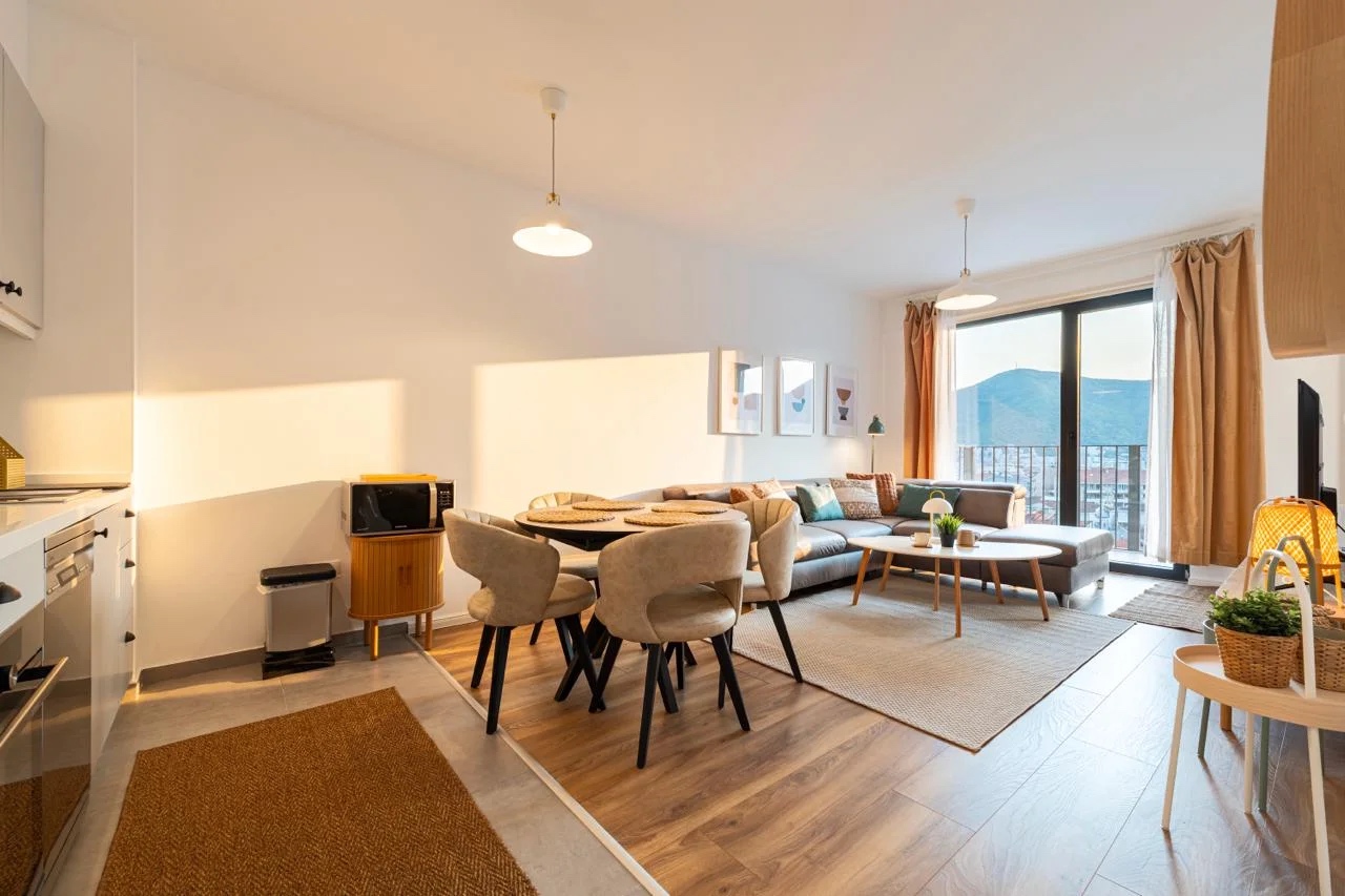 Квартиры в новом комплексе с бассейном, от 47 м² — Подкошлюн, Будва 6
