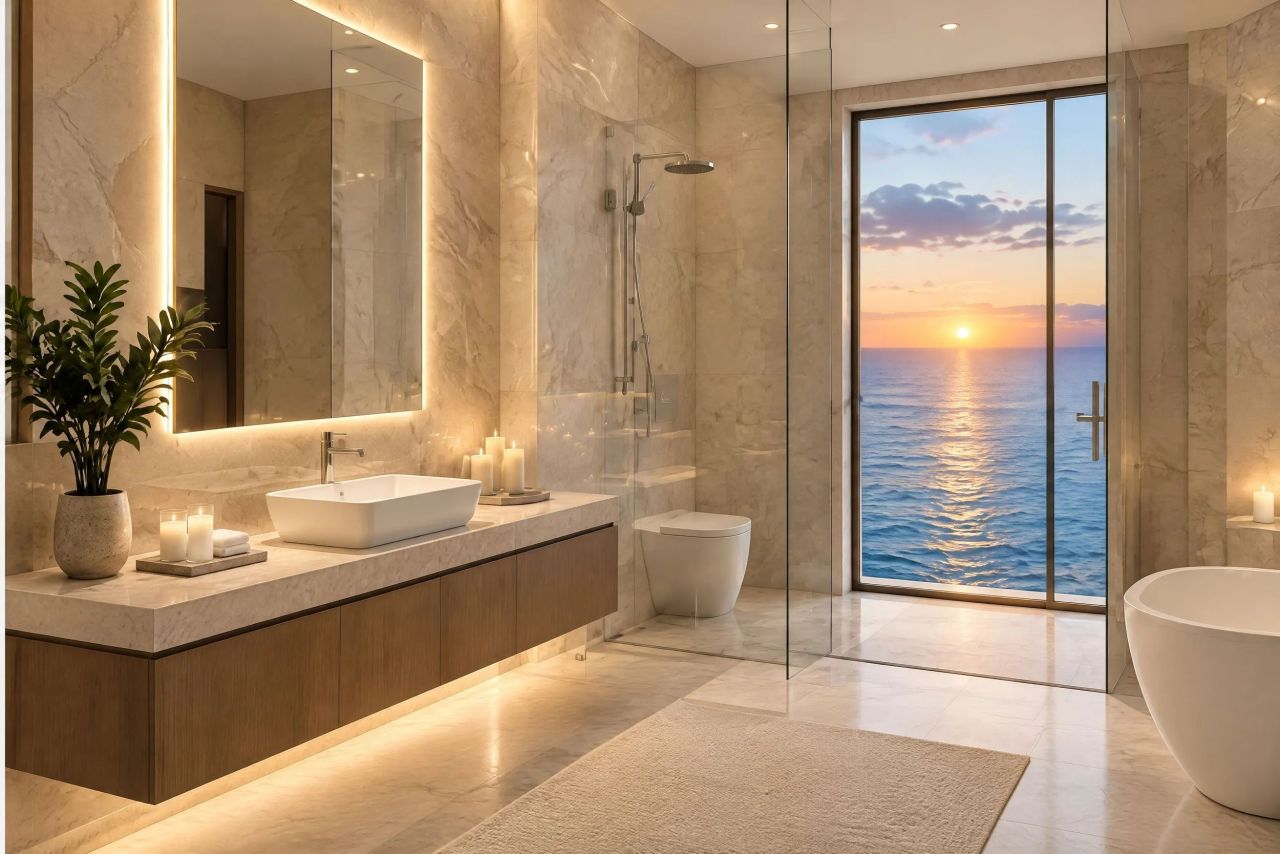 Apartment 54,63 m² in einer Boutique-Resortanlage mit Panorama-Meerblick — Tudorovići, Sveti Stefan 6