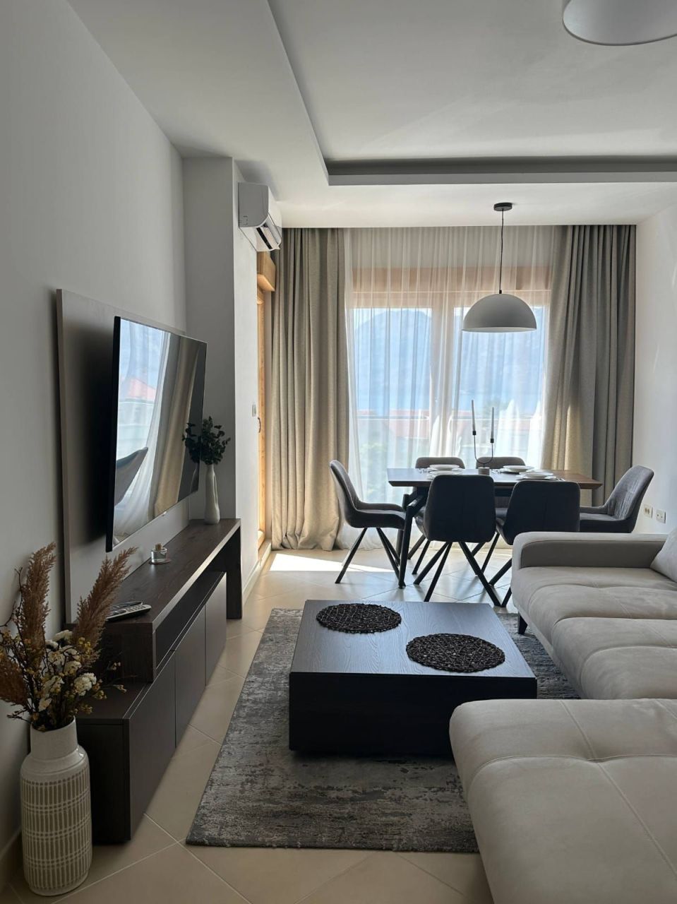 Renovated 1-bedroom apartment, 55 m², bay view, 5 min to the sea — Dobrota, Kotor 5