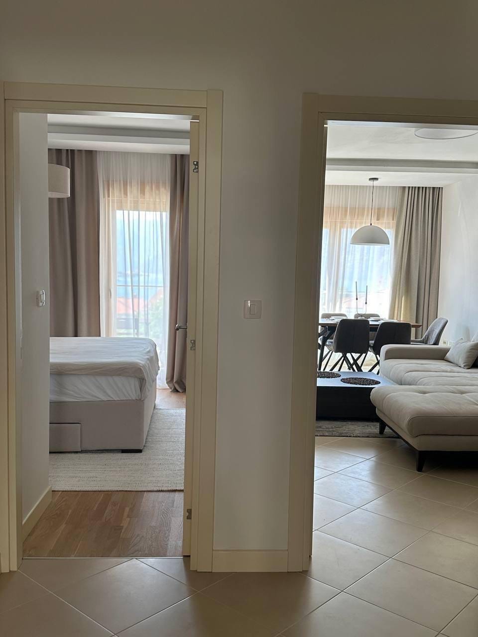 Renovated 1-bedroom apartment, 55 m², bay view, 5 min to the sea — Dobrota, Kotor 8