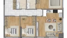 Апартаменты за 342 054 евро в Бейликдюзю, Турция