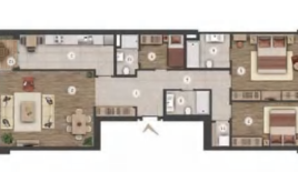 Апартаменты за 347 421 евро в Стамбуле, Турция