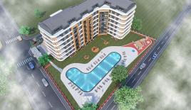 Квартира за 90 000 евро в Газипаше, Турция