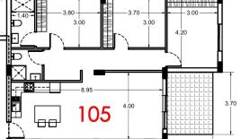 Апартаменты за 195 000 евро в Протарасе, Кипр