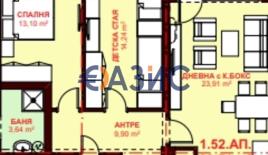 Апартаменты за 144 665 евро в Святом Власе, Болгария