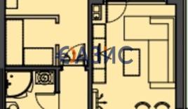 Апартаменты за 91 900 евро на Солнечном берегу, Болгария