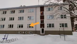 Квартира за 9 000 евро в Лиекса, Финляндия