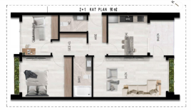 Квартира за 140 000 евро в Анталии, Турция