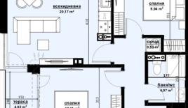 Квартира за 140 000 евро в Бургасе, Болгария