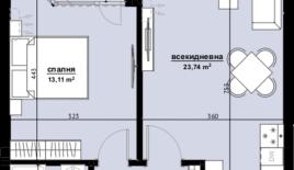 Квартира за 112 000 евро в Бургасе, Болгария