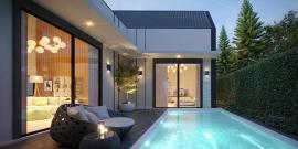 ЧАСТНЫЙ БАССЕЙН С ДЖАКУЗИ! СВЕТЛЫЕ ИНТЕРЬЕРЫ! - Фото