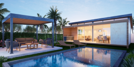 ЛИЧНЫЙ БАССЕЙН И САД! ВБЛИЗИ ПЛЯЖА! - Фото