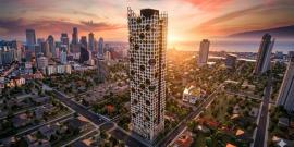 Небоскреб с центре столицы - Фото