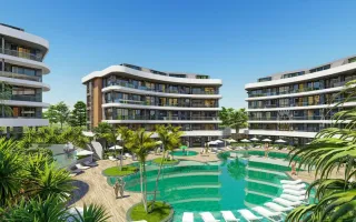 Апартаменты за 187 500 евро в Алании, Турция