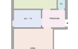 Квартира за 199 000 евро в Любляне, Словения