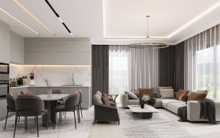 Пентхаус за 151 000 евро в Авсалларе, Турция