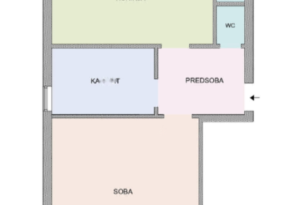 Квартира за 199 000 евро в Любляне, Словения