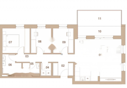 Квартира за 614 040 евро в Любляне, Словения
