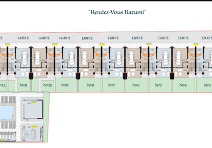 Таунхаус за 140 808 евро в Батуми, Грузия