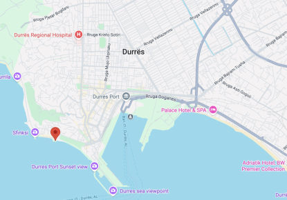 Кафе, ресторан за 700 000 евро в Дурресе, Албания