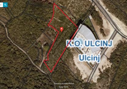 Земля за 941 832 евро в Улцине, Черногория