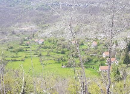 Земля за 11 000 евро в Цетине, Черногория
