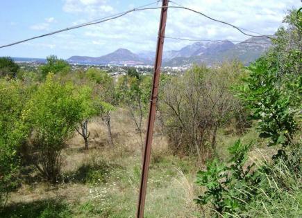 Земля за 130 000 евро в Баре, Черногория
