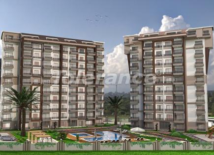 Апартаменты за 75 000 евро в Газипаше, Турция