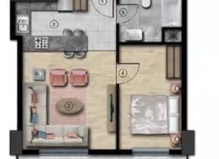 Апартаменты за 340 231 евро в Стамбуле, Турция