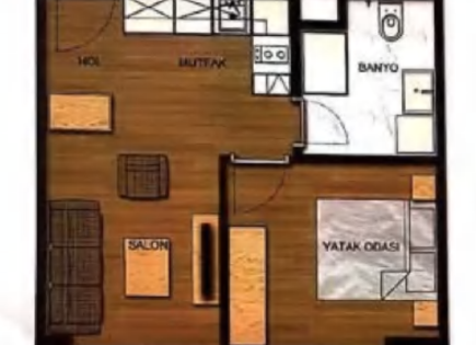 Апартаменты за 340 231 евро в Стамбуле, Турция