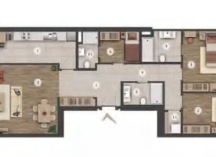 Апартаменты за 344 733 евро в Стамбуле, Турция