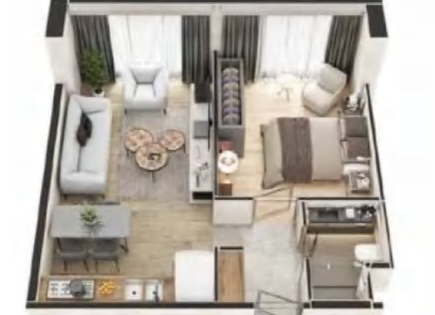 Апартаменты за 338 892 евро в Стамбуле, Турция