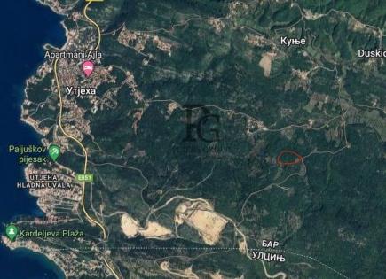 Земля за 775 000 евро в Утехе, Черногория