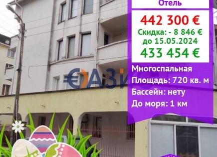 Отель, гостиница за 433 454 евро в Приморско, Болгария
