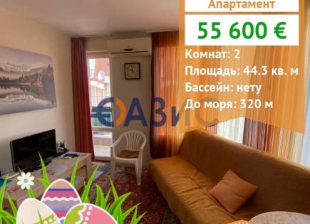 Апартаменты за 55 600 евро в Несебре, Болгария