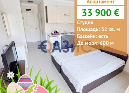 Апартаменты за 33 900 евро на Солнечном берегу, Болгария