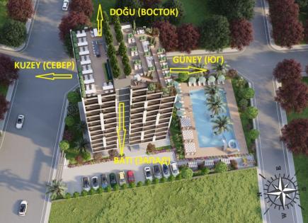 Квартира за 35 500 евро в Мерсине, Турция
